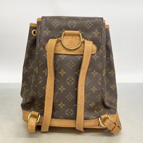 LOUIS VUITTON Authentic Brown Monogram Backpack main image 5